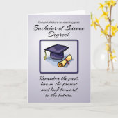 Bachelor of Science Afstuderen, herinner het verle Kaart (Gele Bloem)