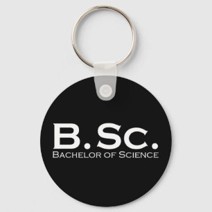 Bachelor of Science BSc Sleutelhanger