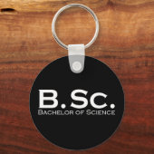 Bachelor of Science BSc Sleutelhanger (Voorkant)
