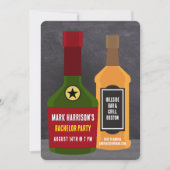 Bachelor Party au Bar Invitation (Devant)
