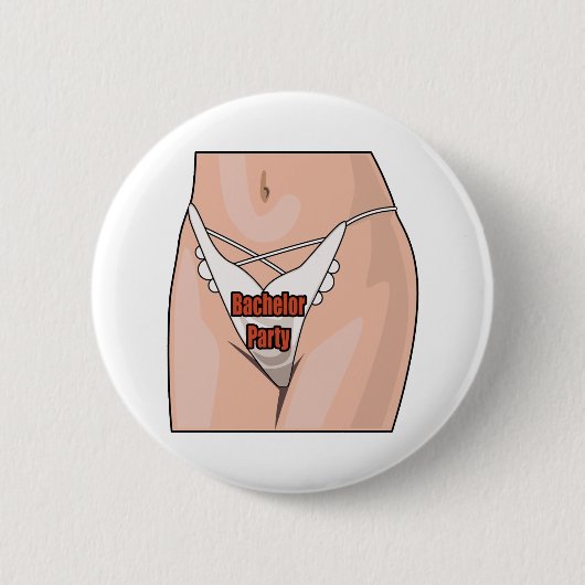 Bachelor Party Button (Voorkant)
