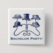 Bachelor Party Button (Voorkant)