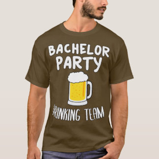 Bachelor Party Drankteam 5 T-shirt