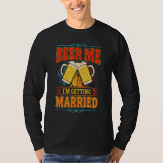 Bachelor Party Fiance Engagement for Groom 4 T-shirt
