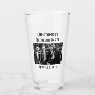 Bachelor Party Foto bruiloft Favor Beer Pint Glas