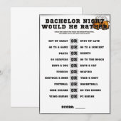 Bachelor Party Game, zou hij liever Kaart (Voorkant / Achterkant)