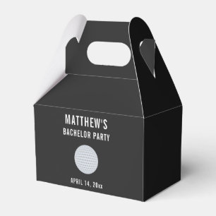 Bachelor Party Golf Ball Wedding Bedankdoosjes