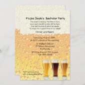 Bachelor Party Invitation (Devant / Derrière)