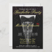 Bachelor Party | Invitation Tuxedo (Devant)