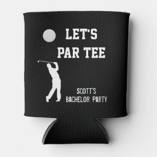 Bachelor Party Let's Par T-shirt Golfing Trip Blikjeskoeler