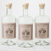 Bachelor Party Liquor Bottle Étiquettes (Bouteilles)