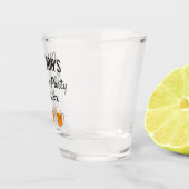 Bachelor Party Modern Wedding Favor Beer Cheers Shot Glas (Rechts)