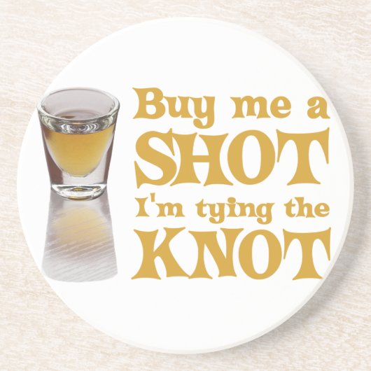 Bachelor Party onderzetters (Voorkant)