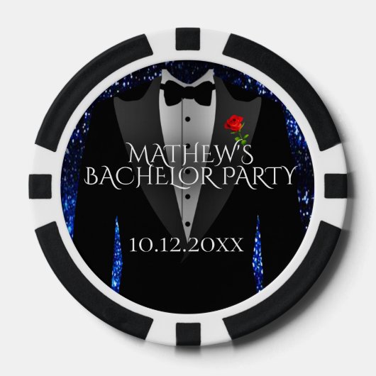 Bachelor Party poker chip (Voorkant)