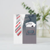 Bachelor Party Poker costume plat Invitation (Debout devant)