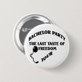 Bachelor Party Ronde Button 5,7 Cm (Voorkant /achterkant)