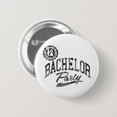Bachelor Party Ronde Button 5,7 Cm (Voorkant /achterkant)