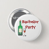 Bachelor Party Ronde Button 5,7 Cm (Voorkant /achterkant)