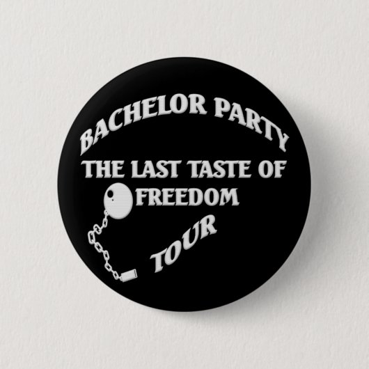Bachelor Party Ronde Button 5,7 Cm (Voorkant)