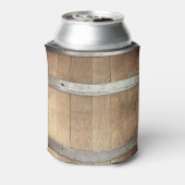 Bachelor Party Rustic Bourbon Barrel Koelbox Blikjeskoeler (Blikje Achterkant)