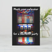 Bachelor Party Slot Machine Kaart (Staand voorkant)