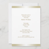 Bachelor Party Suit Flat Invitation (Dos)
