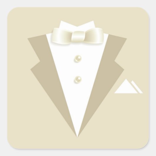 Bachelor Party Suit Sticker (Voorkant)