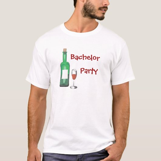 Bachelor Party T-shirt (Voorkant)