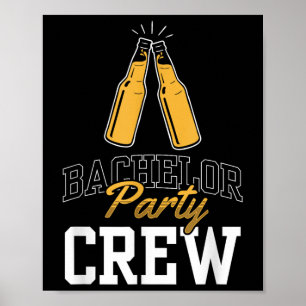 Bachelor Party-team bride Groom Poster