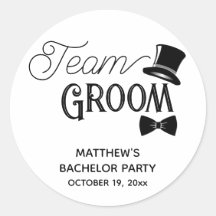 Bachelor Party Team bruidegom bruiloft