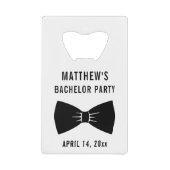 Bachelor Party Tuxedo Bow Cravate Mariage Faveur (Devant)