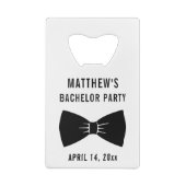 Bachelor Party Tuxedo Bow Cravate Mariage Faveur (Dos)