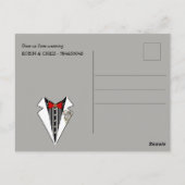 Bachelor Party-uitnodiging Briefkaart (Achterkant)