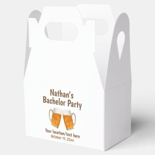 Bachelor Party Weddenschappen Bedankdoosjes (Geopend)