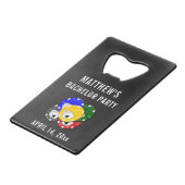 Bachelor Party Wedding Favoriser Poker Jeu (Dos Angle)