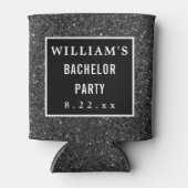 Bachelor Party Wedding for Modern Typografie Blikjeskoeler (Voorkant)