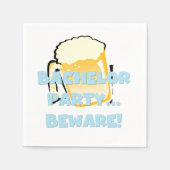 Bachelor Party Wegwerp Papieren servetten (Voorkant)