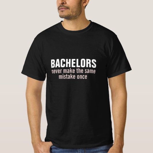 BACHELOR-shirten en -jassen T-shirt (Voorkant)