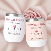 Bachelorée de la fête d'honneur Blush Pink