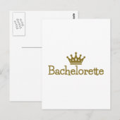 Bacheloretkroon Briefkaart (Voorkant / Achterkant)