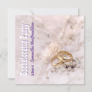 Bacheloretpartij voor bruiloft kaart