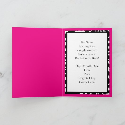 Bachelorette (Binnen)