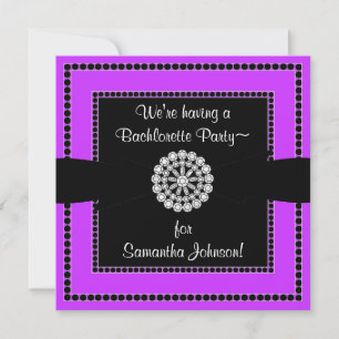 BACHELORETTE ARTIJ INVITE KAART