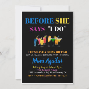 Bachelorette Avant Elle Dit Que Je Fais Invitation