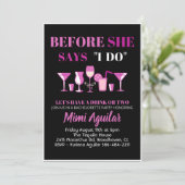 Bachelorette Avant Elle Dit Que Je Fais Invitation (Debout devant)