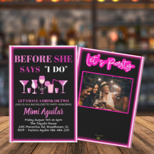 Bachelorette Avant Elle Dit Que Je Fais Invitation