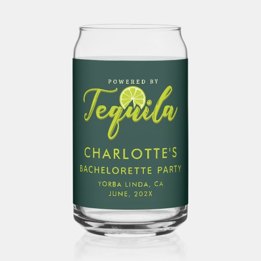 Bachelorette avec Tequila Keepsaké (Recto)