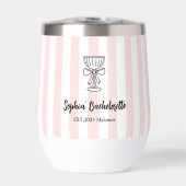 Bachelorette | Bandes roses | Nom et emplacement (Avant)