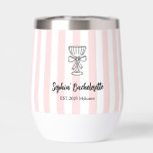 Bachelorette | Bandes roses | Nom et emplacement (Arrière)