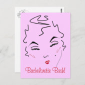 Bachelorette Bash Briefkaart (Voorkant / Achterkant)